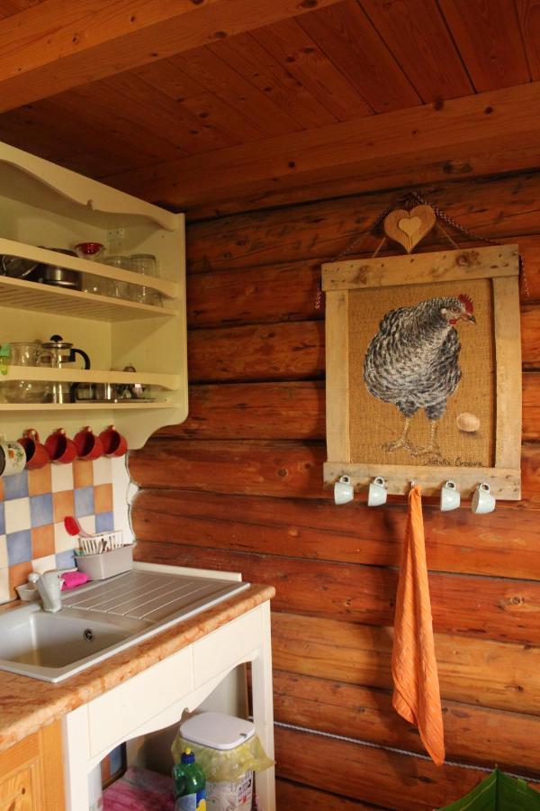 B&B Le Corone - Chalet Nel Bosco Cavalo エクステリア 写真