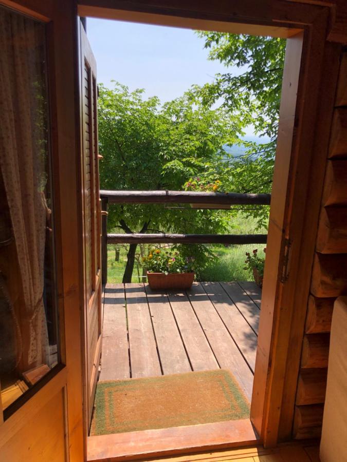 B&B Le Corone - Chalet Nel Bosco Cavalo エクステリア 写真